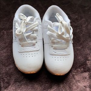 White Fila Toddler Shoe